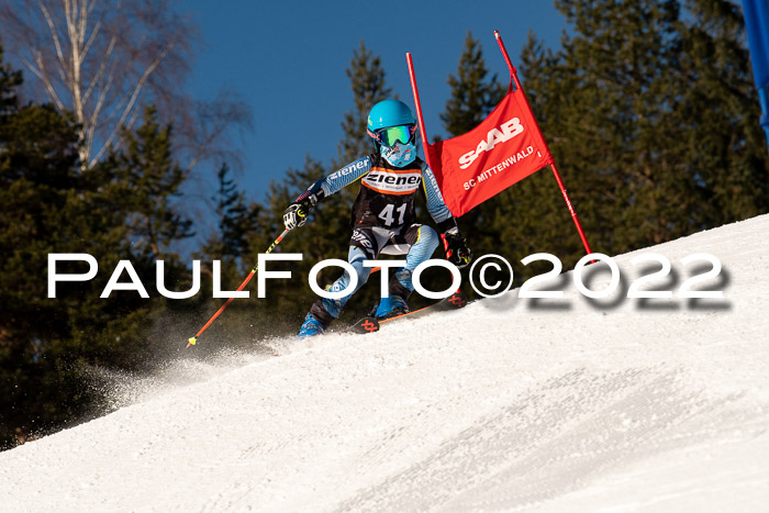 3. + 4.  Zienercup U8/U10 Skigau Werdenfels 06.02.2022