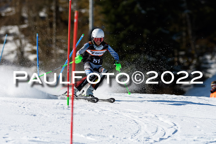 Bayerische Schülermeisterschaft SL 13.02.2022