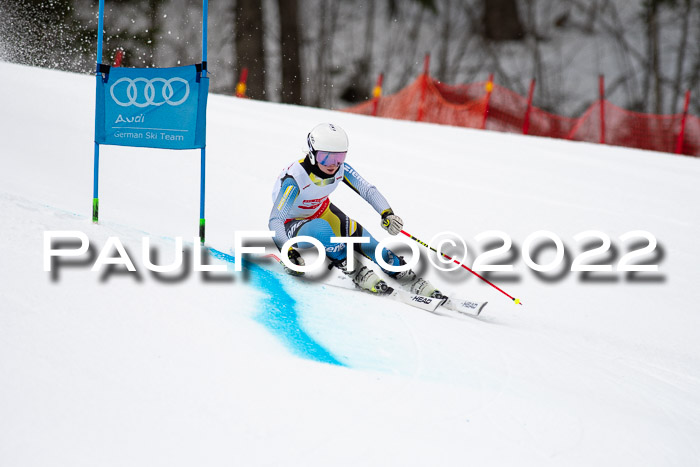 Dt. Schülercup U16 SG 1 + 2, 20.02.2022