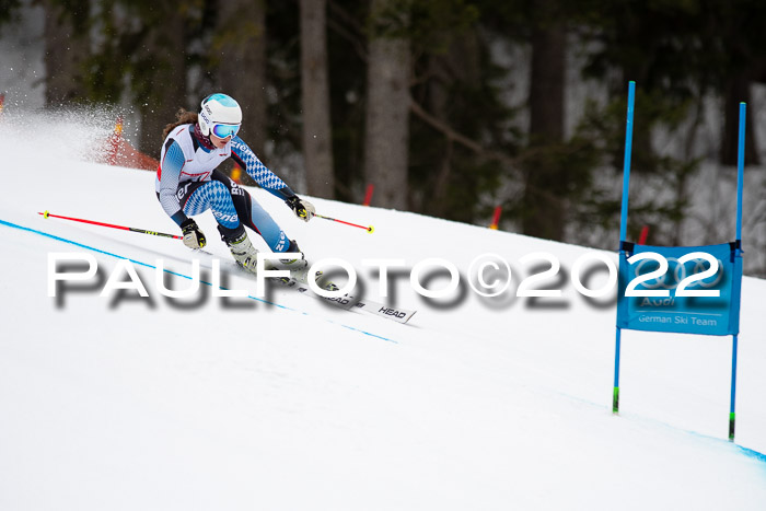 Dt. Schülercup U16 SG 1 + 2, 20.02.2022