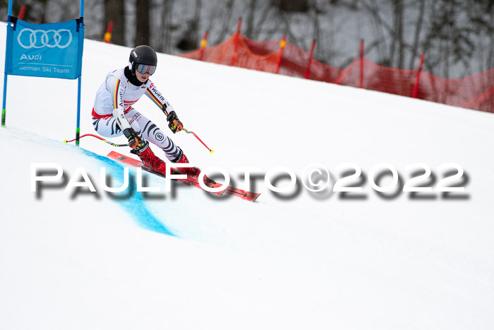 Dt. Schülercup U16 SG 1 + 2, 20.02.2022