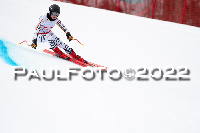 Dt. Schülercup U16 SG 1 + 2, 20.02.2022