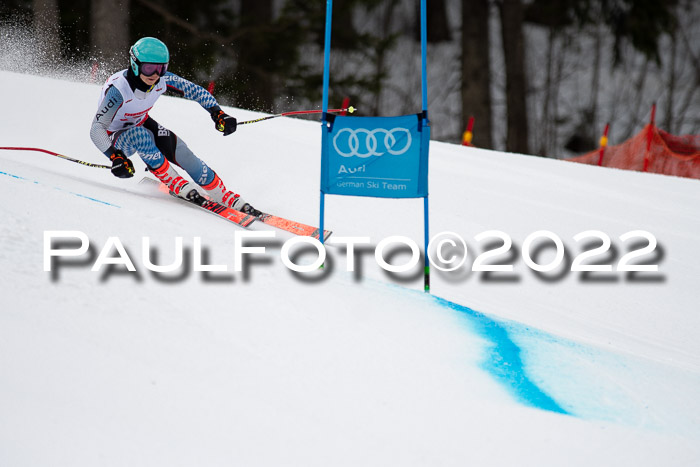 Dt. Schülercup U16 SG 1 + 2, 20.02.2022