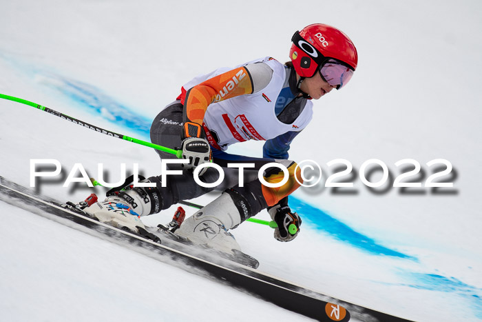 Dt. Schülercup U16 SG 1 + 2, 20.02.2022