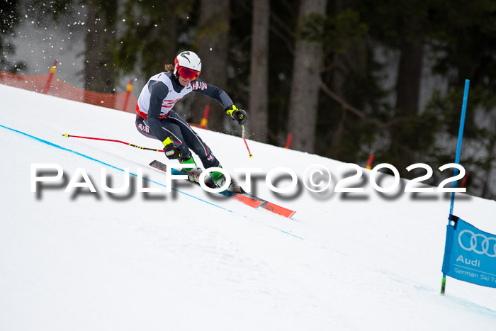 Dt. Schülercup U16 SG 1 + 2, 20.02.2022