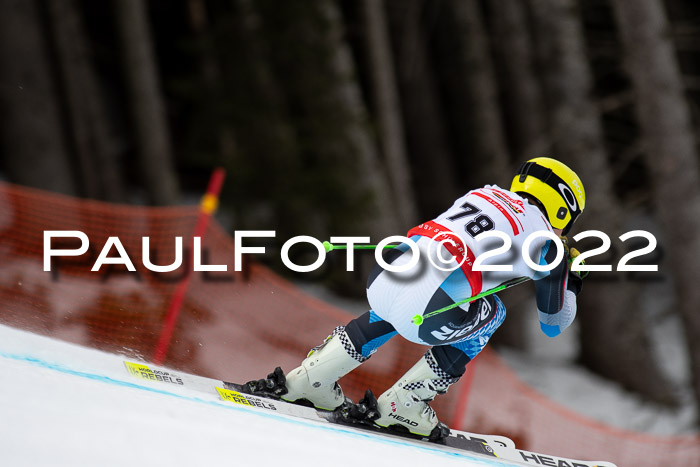 Dt. Schülercup U16 SG 1 + 2, 20.02.2022