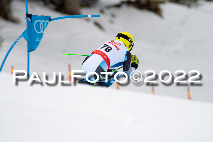 Dt. Schülercup U16 SG 1 + 2, 20.02.2022