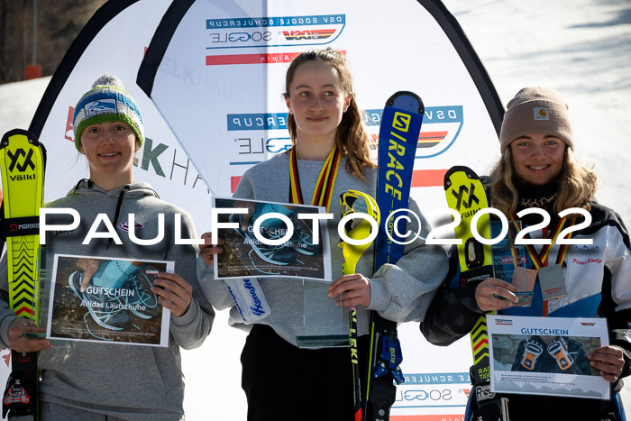 DSV Schülercup Finale U14 SL 20.03.2022