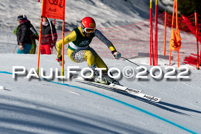 FIS, Int. Dt. Meisterschaft Training 1 +2 Abfahrt, Damen + Herren 20.03.2022