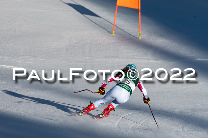 FIS, Int. Dt. Meisterschaft Training 1 +2 Abfahrt, Damen + Herren 20.03.2022