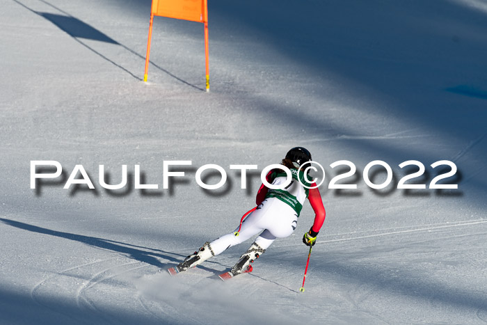 FIS, Int. Dt. Meisterschaft Training 1 +2 Abfahrt, Damen + Herren 20.03.2022