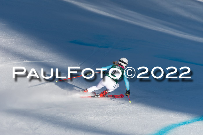 FIS, Int. Dt. Meisterschaft Training 1 +2 Abfahrt, Damen + Herren 20.03.2022