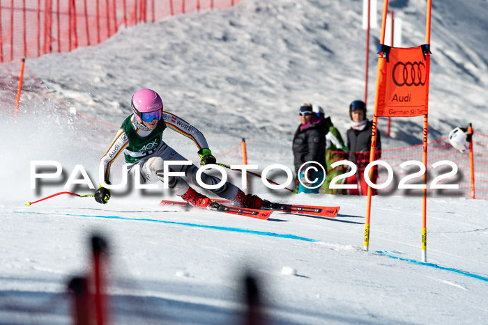 FIS, Int. Dt. Meisterschaft Training 1 +2 Abfahrt, Damen + Herren 20.03.2022