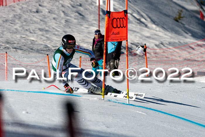FIS, Int. Dt. Meisterschaft Training 1 +2 Abfahrt, Damen + Herren 20.03.2022
