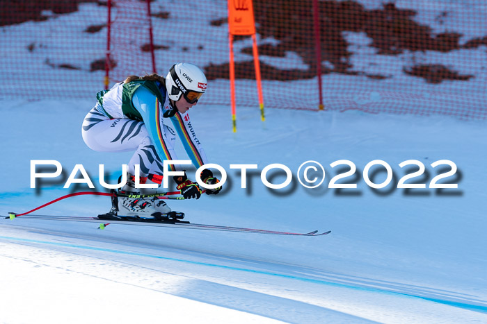 FIS, Int. Dt. Meisterschaft Training 1 +2 Abfahrt, Damen + Herren 20.03.2022