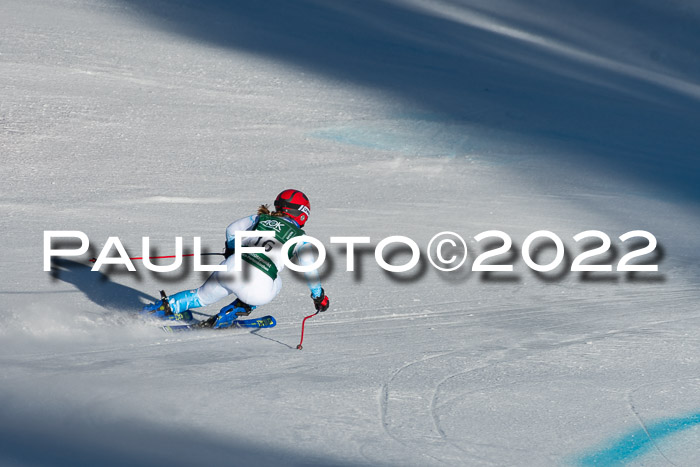 FIS, Int. Dt. Meisterschaft Training 1 +2 Abfahrt, Damen + Herren 20.03.2022