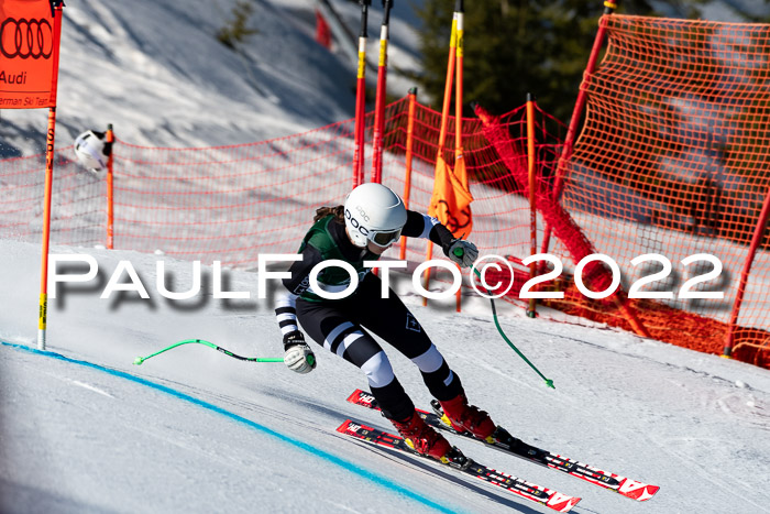 FIS, Int. Dt. Meisterschaft Training 1 +2 Abfahrt, Damen + Herren 20.03.2022