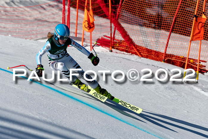 FIS, Int. Dt. Meisterschaft Training 1 +2 Abfahrt, Damen + Herren 20.03.2022