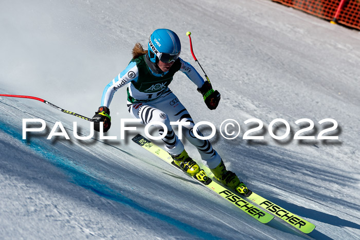 FIS, Int. Dt. Meisterschaft Training 1 +2 Abfahrt, Damen + Herren 20.03.2022