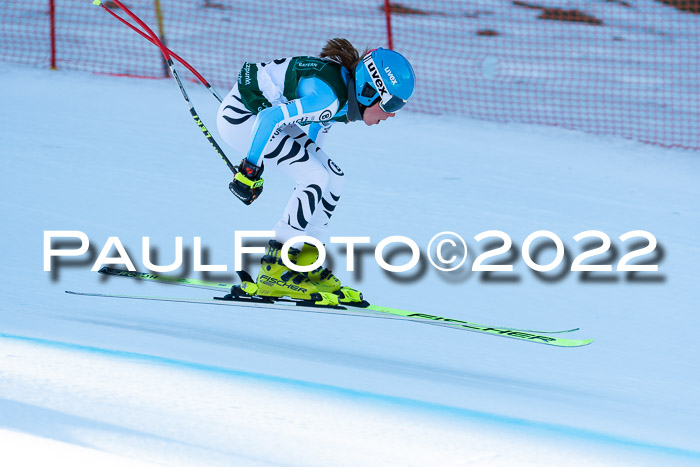FIS, Int. Dt. Meisterschaft Training 1 +2 Abfahrt, Damen + Herren 20.03.2022