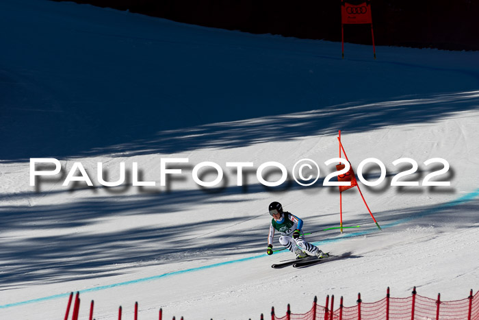 FIS, Int. Dt. Meisterschaft Training 1 +2 Abfahrt, Damen + Herren 20.03.2022