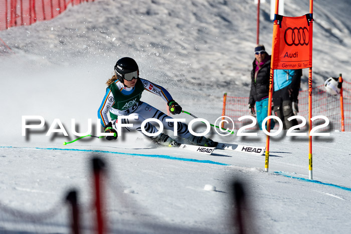FIS, Int. Dt. Meisterschaft Training 1 +2 Abfahrt, Damen + Herren 20.03.2022