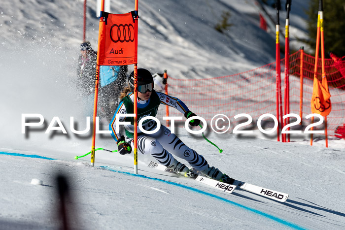 FIS, Int. Dt. Meisterschaft Training 1 +2 Abfahrt, Damen + Herren 20.03.2022