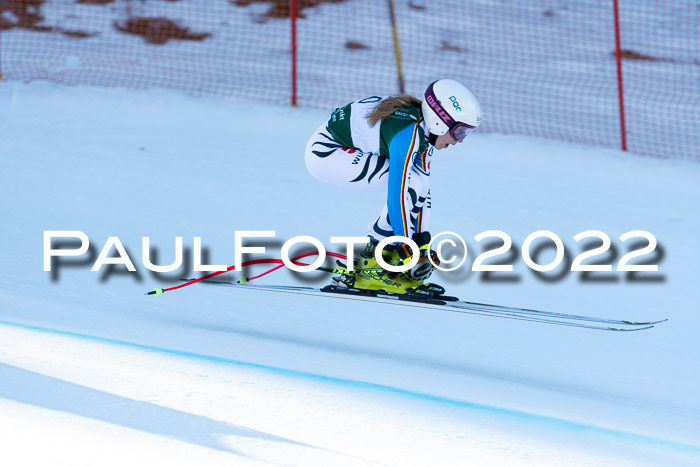 FIS, Int. Dt. Meisterschaft Training 1 +2 Abfahrt, Damen + Herren 20.03.2022