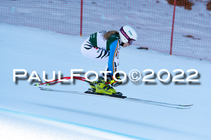 FIS, Int. Dt. Meisterschaft Training 1 +2 Abfahrt, Damen + Herren 20.03.2022