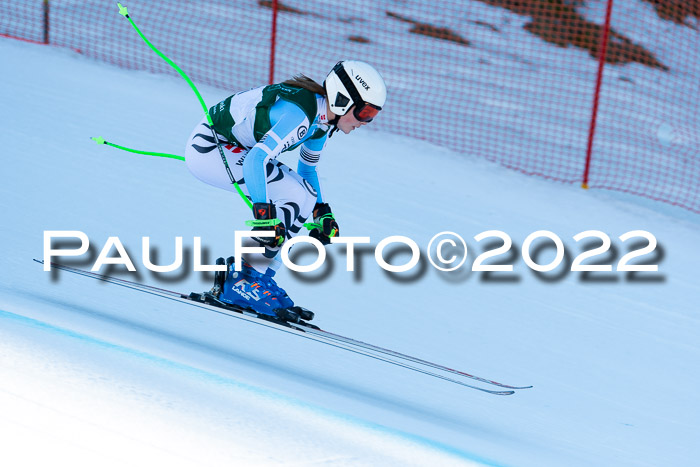 FIS, Int. Dt. Meisterschaft Training 1 +2 Abfahrt, Damen + Herren 20.03.2022