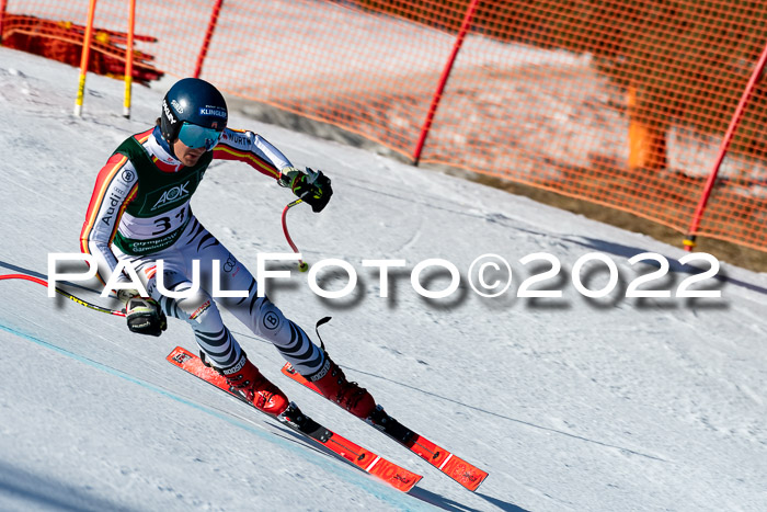 FIS, Int. Dt. Meisterschaft Training 1 +2 Abfahrt, Damen + Herren 20.03.2022