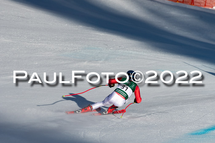 FIS, Int. Dt. Meisterschaft Training 1 +2 Abfahrt, Damen + Herren 20.03.2022