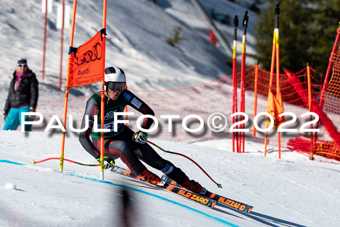 FIS, Int. Dt. Meisterschaft Training 1 +2 Abfahrt, Damen + Herren 20.03.2022