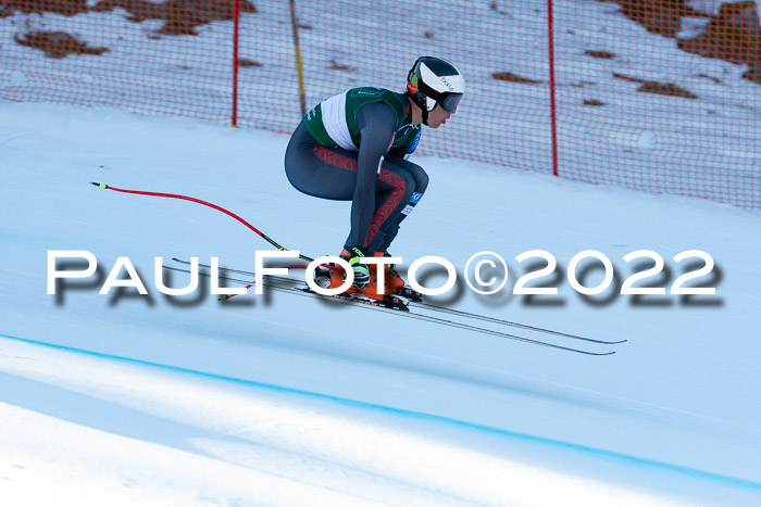 FIS, Int. Dt. Meisterschaft Training 1 +2 Abfahrt, Damen + Herren 20.03.2022