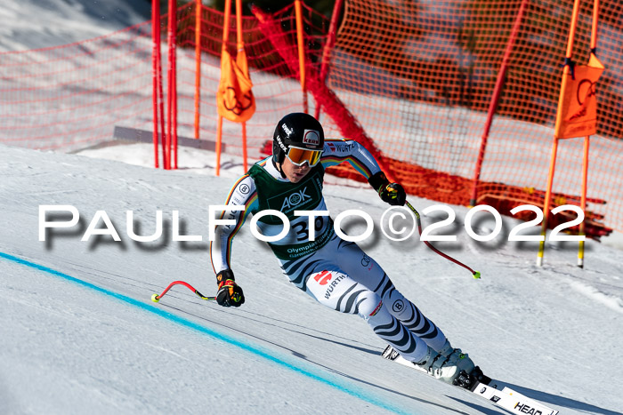 FIS, Int. Dt. Meisterschaft Training 1 +2 Abfahrt, Damen + Herren 20.03.2022