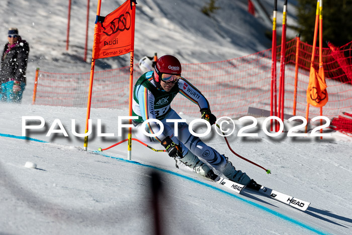 FIS, Int. Dt. Meisterschaft Training 1 +2 Abfahrt, Damen + Herren 20.03.2022