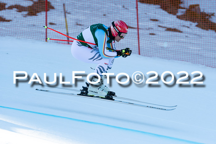 FIS, Int. Dt. Meisterschaft Training 1 +2 Abfahrt, Damen + Herren 20.03.2022