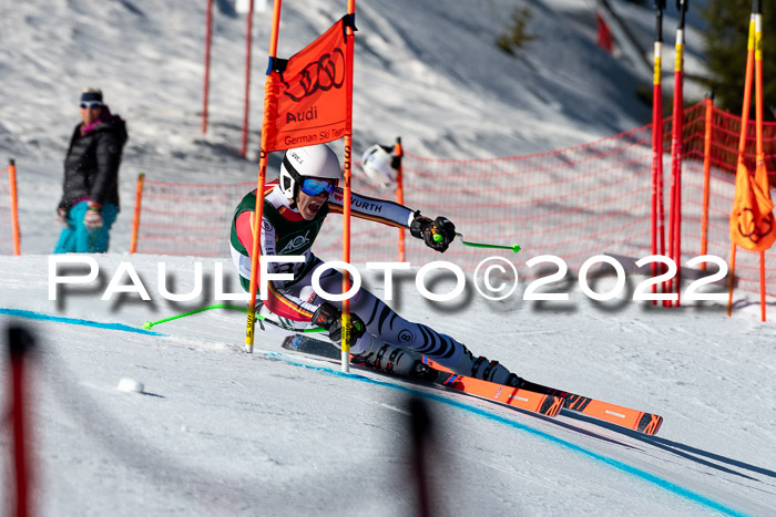 FIS, Int. Dt. Meisterschaft Training 1 +2 Abfahrt, Damen + Herren 20.03.2022
