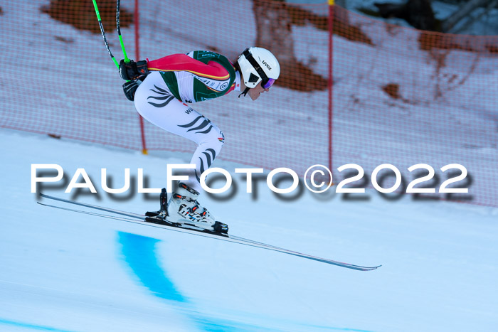 FIS, Int. Dt. Meisterschaft Training 1 +2 Abfahrt, Damen + Herren 20.03.2022