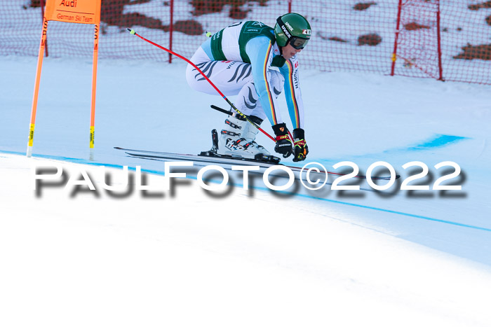 FIS, Int. Dt. Meisterschaft Training 1 +2 Abfahrt, Damen + Herren 20.03.2022