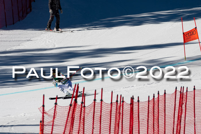 FIS, Int. Dt. Meisterschaft Training 1 +2 Abfahrt, Damen + Herren 20.03.2022