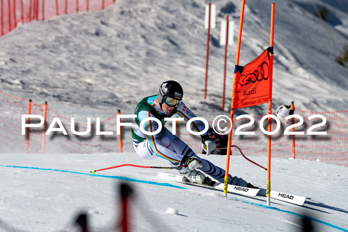 FIS, Int. Dt. Meisterschaft Training 1 +2 Abfahrt, Damen + Herren 20.03.2022