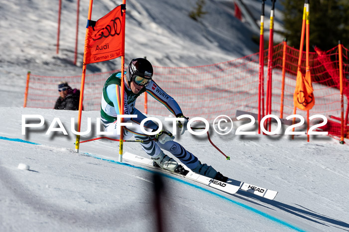 FIS, Int. Dt. Meisterschaft Training 1 +2 Abfahrt, Damen + Herren 20.03.2022