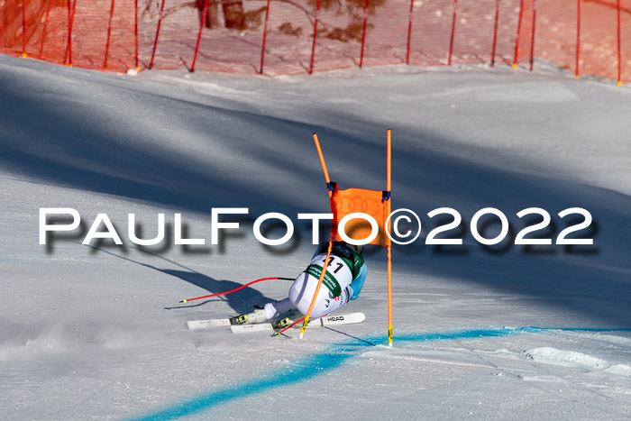 FIS, Int. Dt. Meisterschaft Training 1 +2 Abfahrt, Damen + Herren 20.03.2022