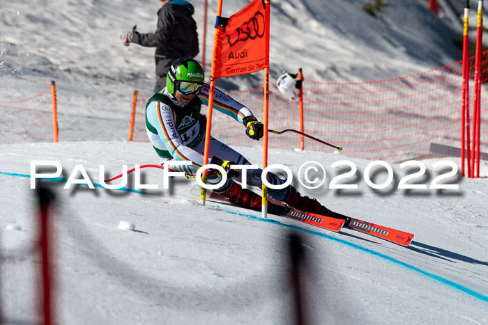FIS, Int. Dt. Meisterschaft Training 1 +2 Abfahrt, Damen + Herren 20.03.2022