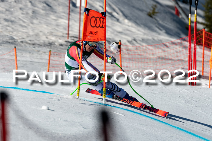 FIS, Int. Dt. Meisterschaft Training 1 +2 Abfahrt, Damen + Herren 20.03.2022