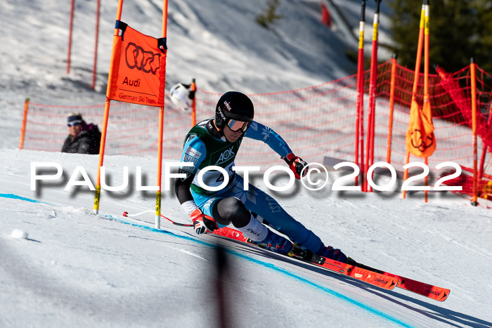 FIS, Int. Dt. Meisterschaft Training 1 +2 Abfahrt, Damen + Herren 20.03.2022