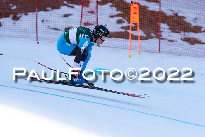 FIS, Int. Dt. Meisterschaft Training 1 +2 Abfahrt, Damen + Herren 20.03.2022