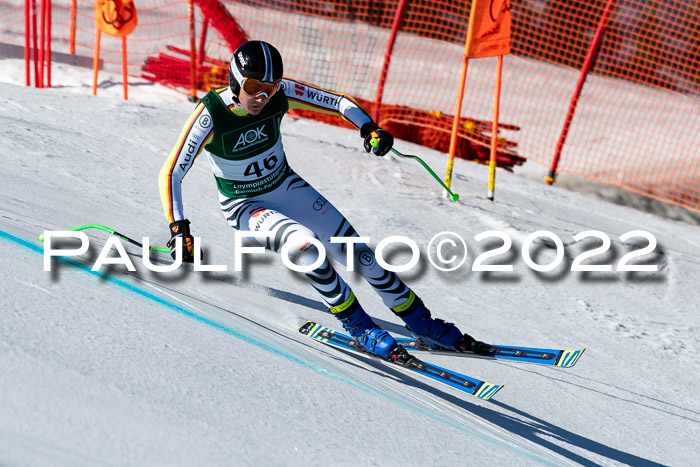 FIS, Int. Dt. Meisterschaft Training 1 +2 Abfahrt, Damen + Herren 20.03.2022