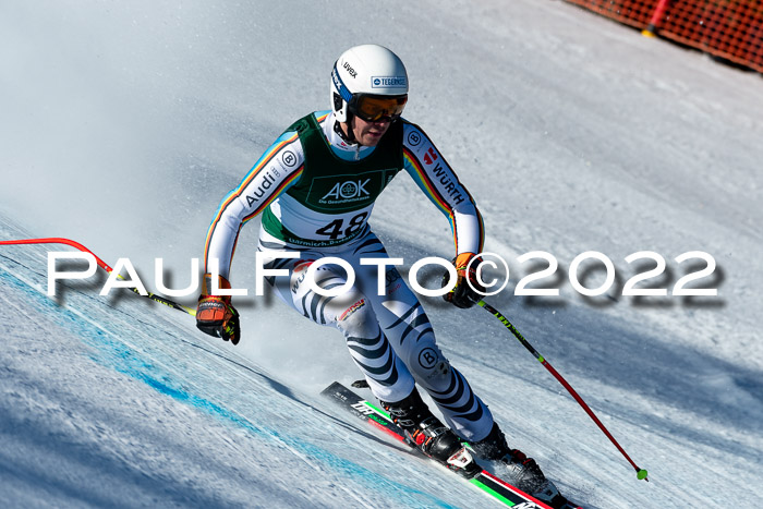 FIS, Int. Dt. Meisterschaft Training 1 +2 Abfahrt, Damen + Herren 20.03.2022